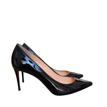 Christian Louboutin Kate Patent Leather Pumps Black