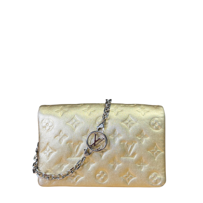 Louis Vuitton Pochette Coussin Metallic Gold