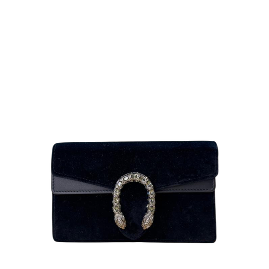 Gucci Velvet Mini Dionysus Black