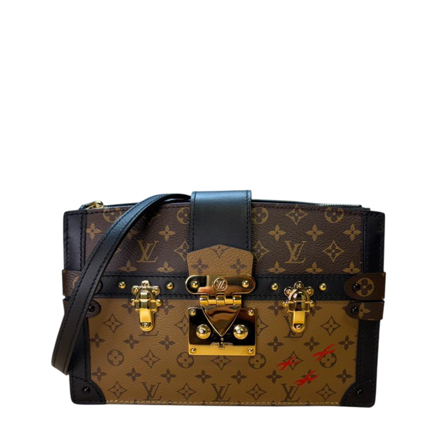Louis Vuitton Reverse Monogram Clutch Trunk