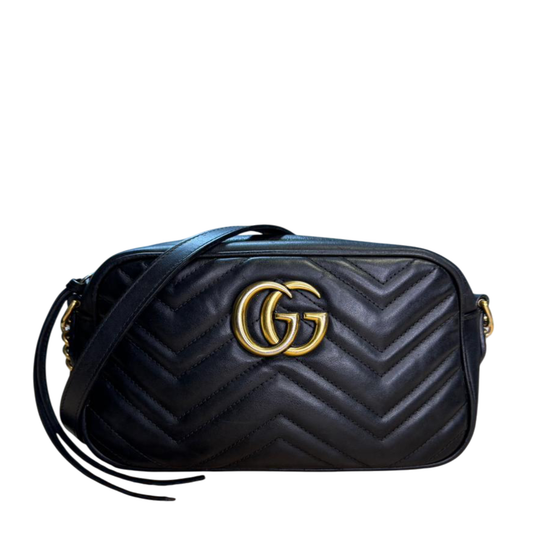 Gucci GG Marmont Small Matelassé Shoulder Bag