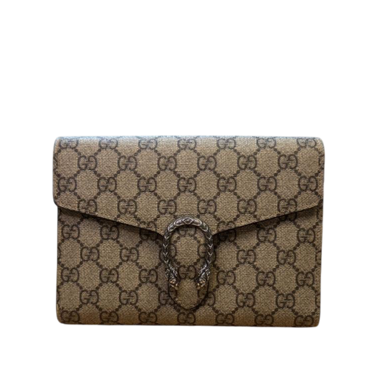 Gucci GG Supreme Dionysus Wallet On Chain