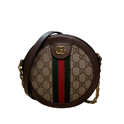 Gucci Ophidia Mini Round Shoulder Bag
