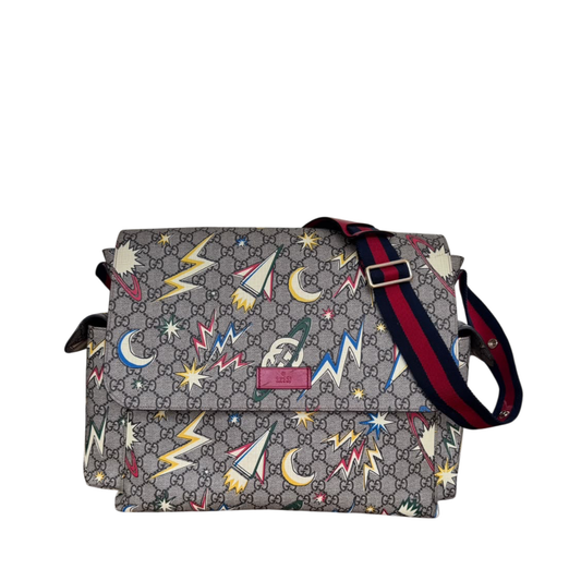 Gucci GG Supreme Space Diaper Bag