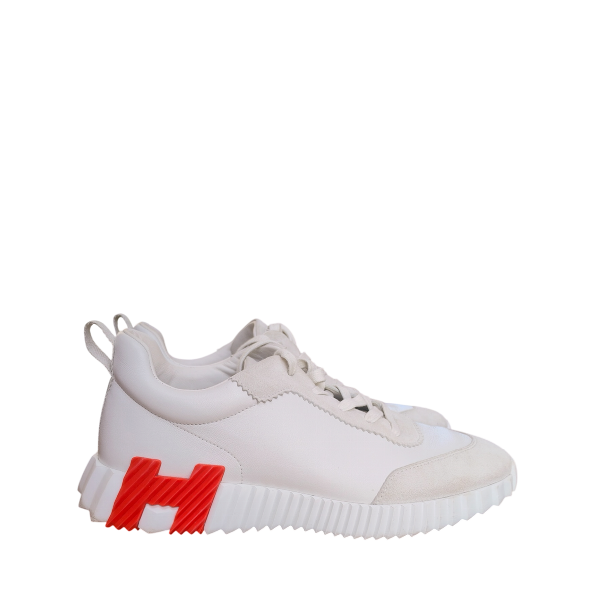 Hermès Bouncing Sneakers White