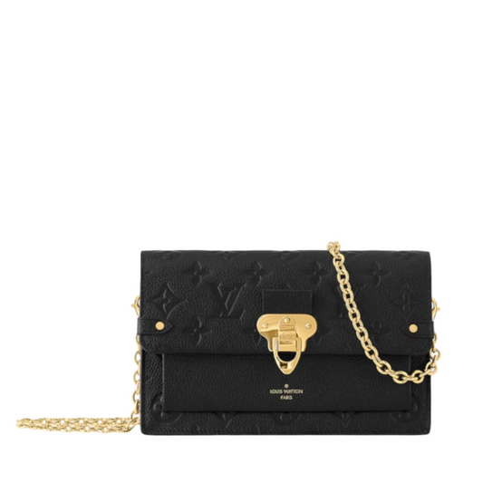 Louis Vuitton Monogram Empreinte Portefeuille Vavin Chain Wallet